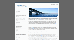 Desktop Screenshot of kingtradecapital.com